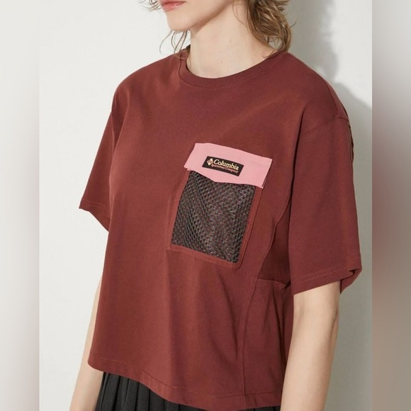 Columbia T-Shirts Women's Dark Red -
POIZON - Picture 2 of 12